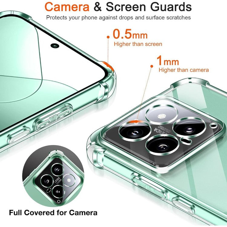 Ovitek za telefon Xiaomi 14, prozoren – Techsuit