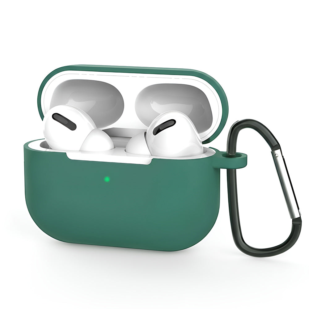 Techsuit silikonski ovitek za AirPods Pro 3 zelen