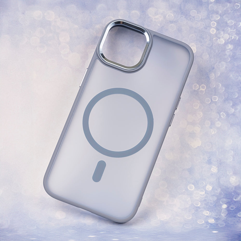 Maska za iPhone 17 Pro Max / 18 Pro Max, Frozen MagSafe – svijetlo plava