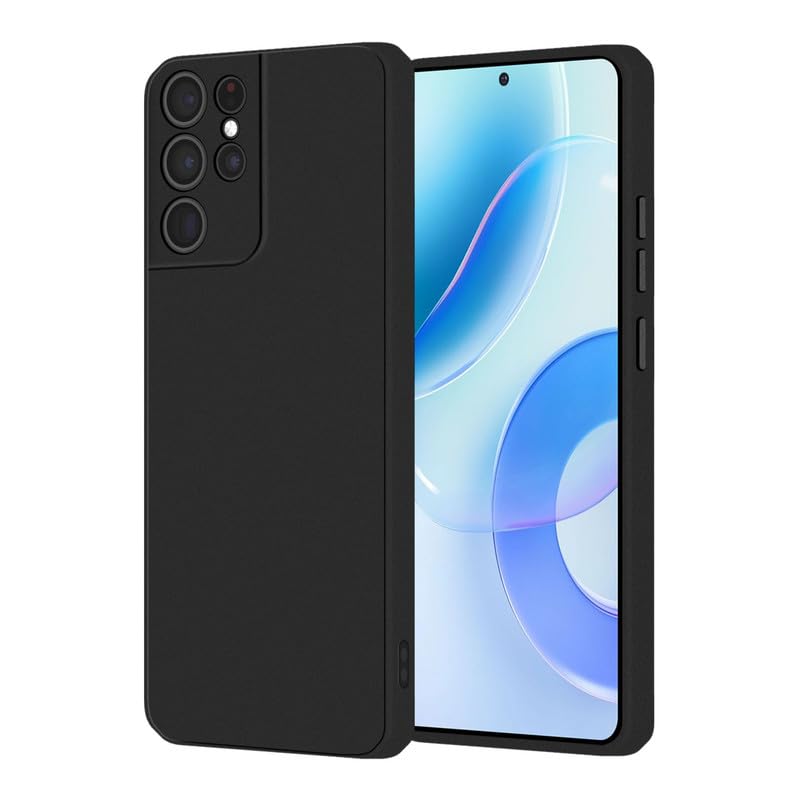 Silikonski ovitek SkyKeep za Samsung Galaxy S21 Ultra, èrna barva