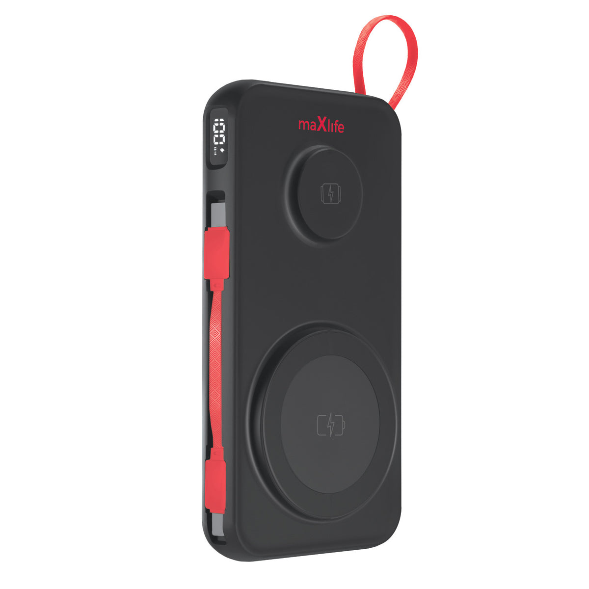 BWOO power bank 30000mAh 22,5W LCD črn