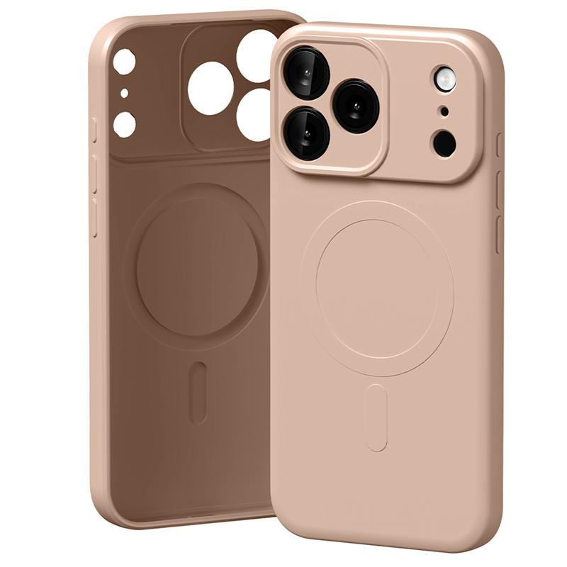 Maska za iPhone 17 Pro Max / 18 Pro Max, Mercury MagSafe – ružičasti pijesak