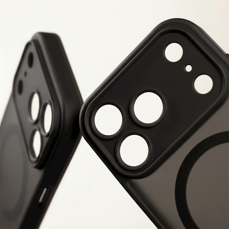 Maska za iPhone 17 Pro Max / 18 Pro Max, Mag Matt sa zaštitom za kameru – crna