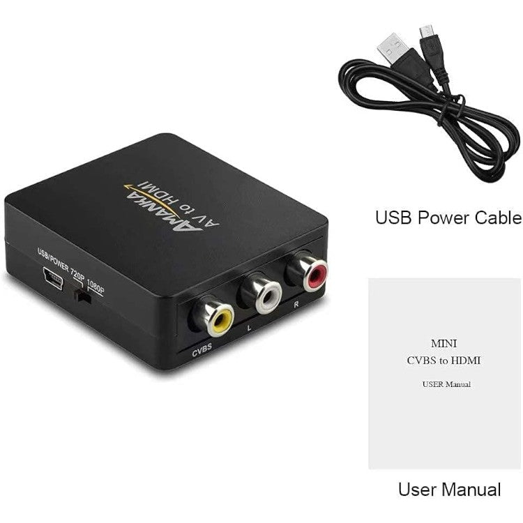 RCA v HDMI Adapter-Converter ''AMANKA''