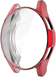 Silikonska maskica za Samsung Galaxy Watch 4 40 mm – zaštita zaslona (crvena)