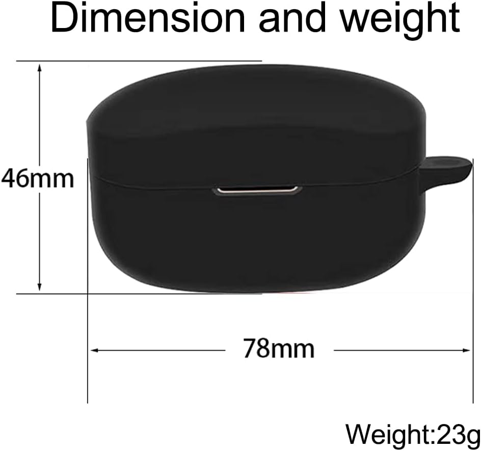 Silikonski ovitek za Sony WF-1000XM4 – črna
