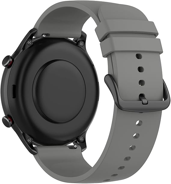 Silikonski remen Keweni 22 mm sivi – za Amazfit GTR, GTR 3, GTR 4, Stratos i druge