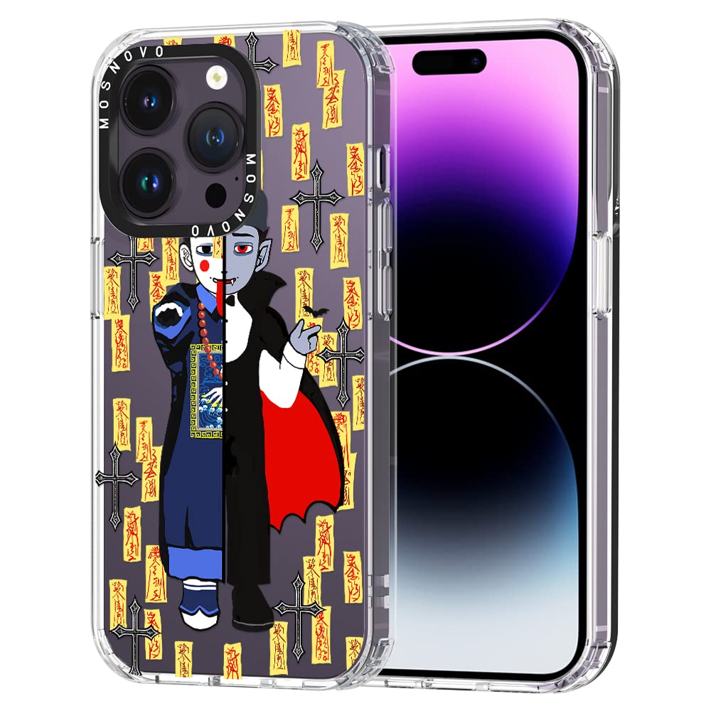 MOSNOVO-ovitek-za-iPhone-14-Pro-Zombie-vs-Vampire:MOSNOVO ovitek za iPhone 14 Pro – Zombie vs Vampire