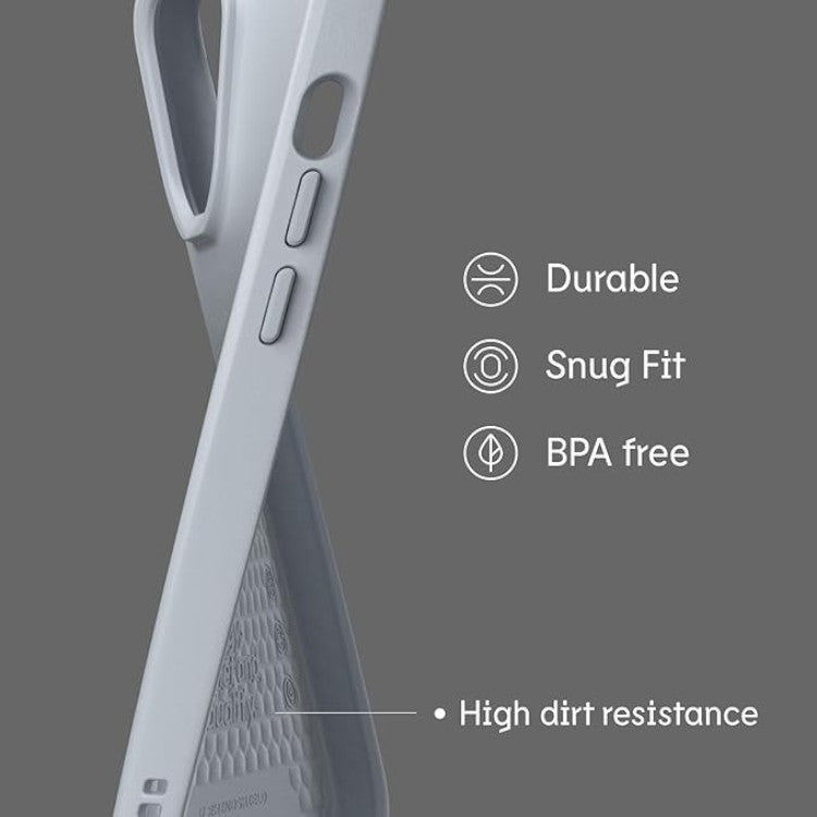 Ovitek za telefon "RhinoShield SolidSuit" iPhone 15 Pro, siva