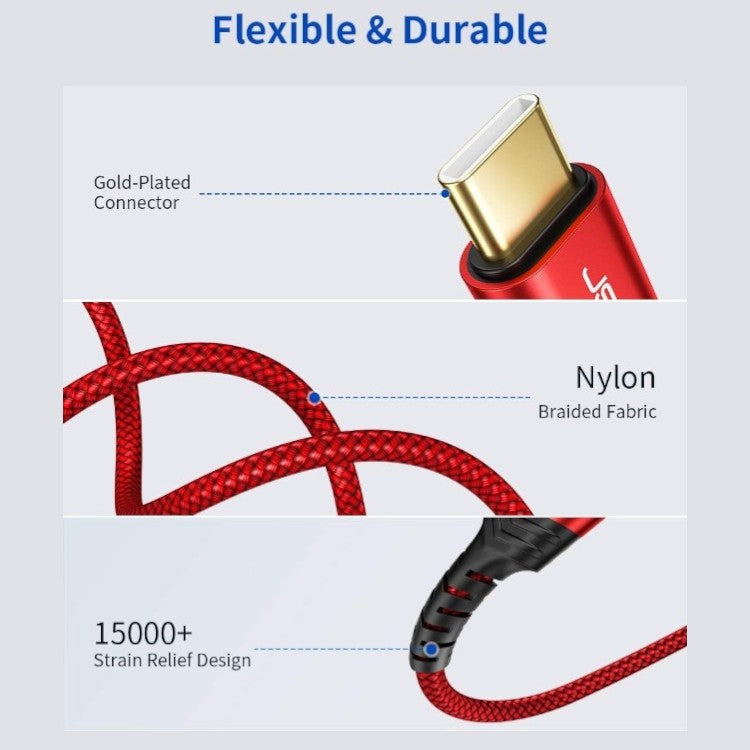 Kabel USB B v USB C Printer 3m – JSAUX