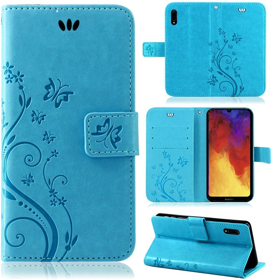 Preklopna torbica "Leptir" za OPPO A78 5G / A58 4G – plava