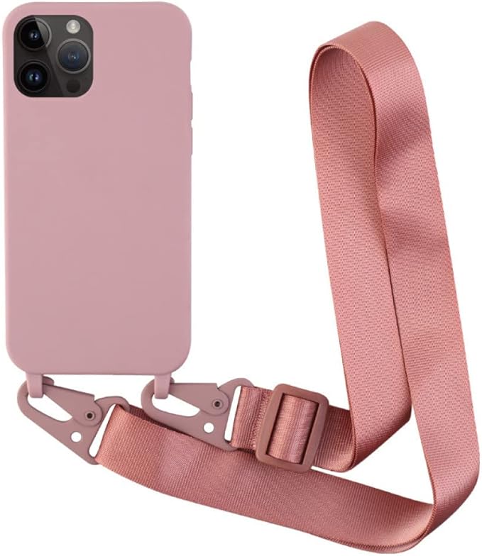 Bigcousin maskica s remenom za iPhone 11 – ružičasta