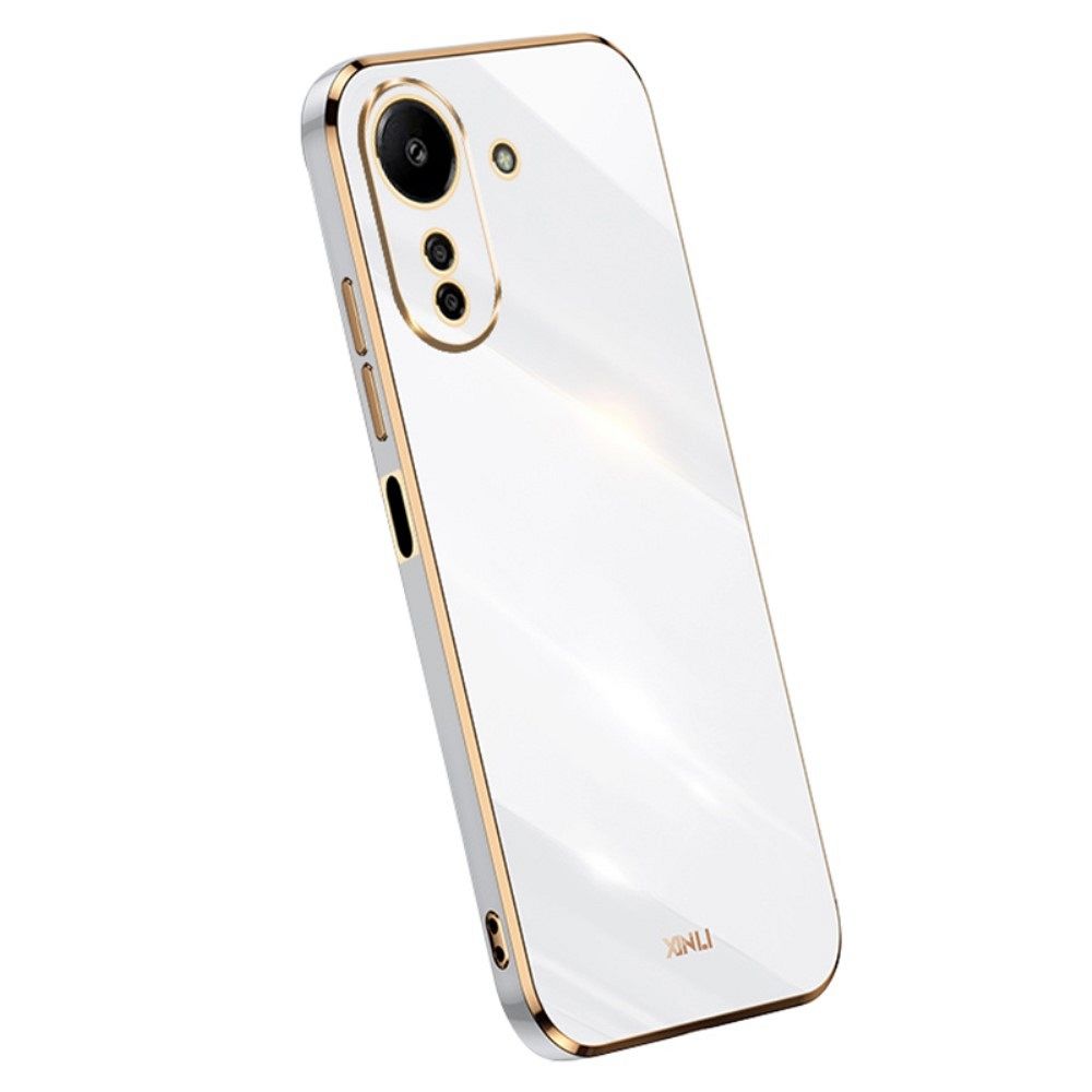 Silikonska maskica GIOPUEY za Oppo Reno 10 / Reno 10 Pro – bijela
