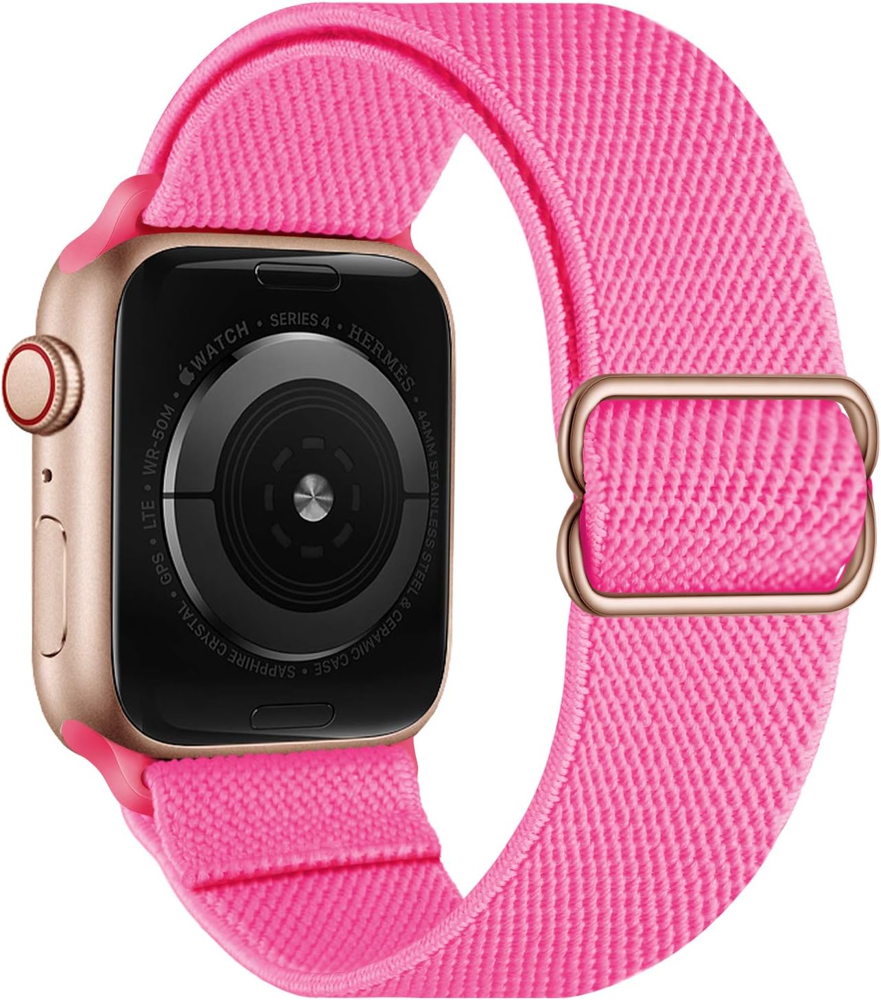 Najlonski remen za Fitbit Versa Lite SE / Versa 2 – rozi