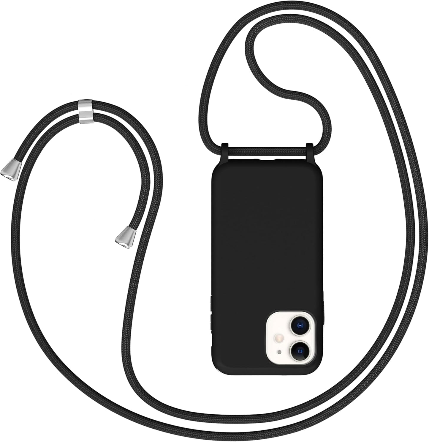 Ovitek s vezicom za iPhone 11 - crni