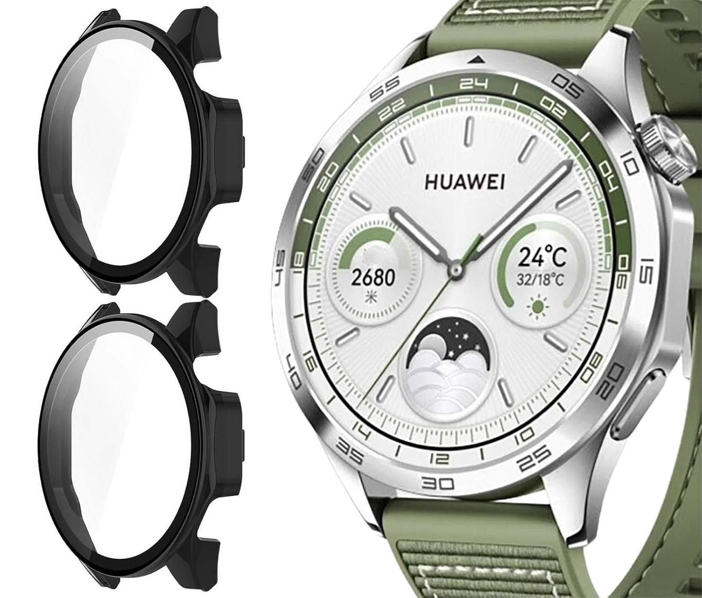 giopeuy etui za huawei watch gt 4 46mm crna