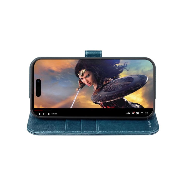 Preklopna torbica "OCASE" za iPhone 15 Pro Max, modra
