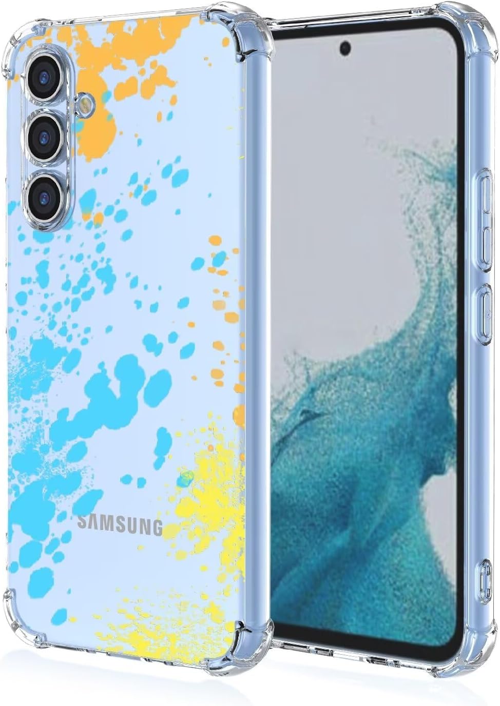 Silikonski ovitek "Color splash" za Google Pixel 6