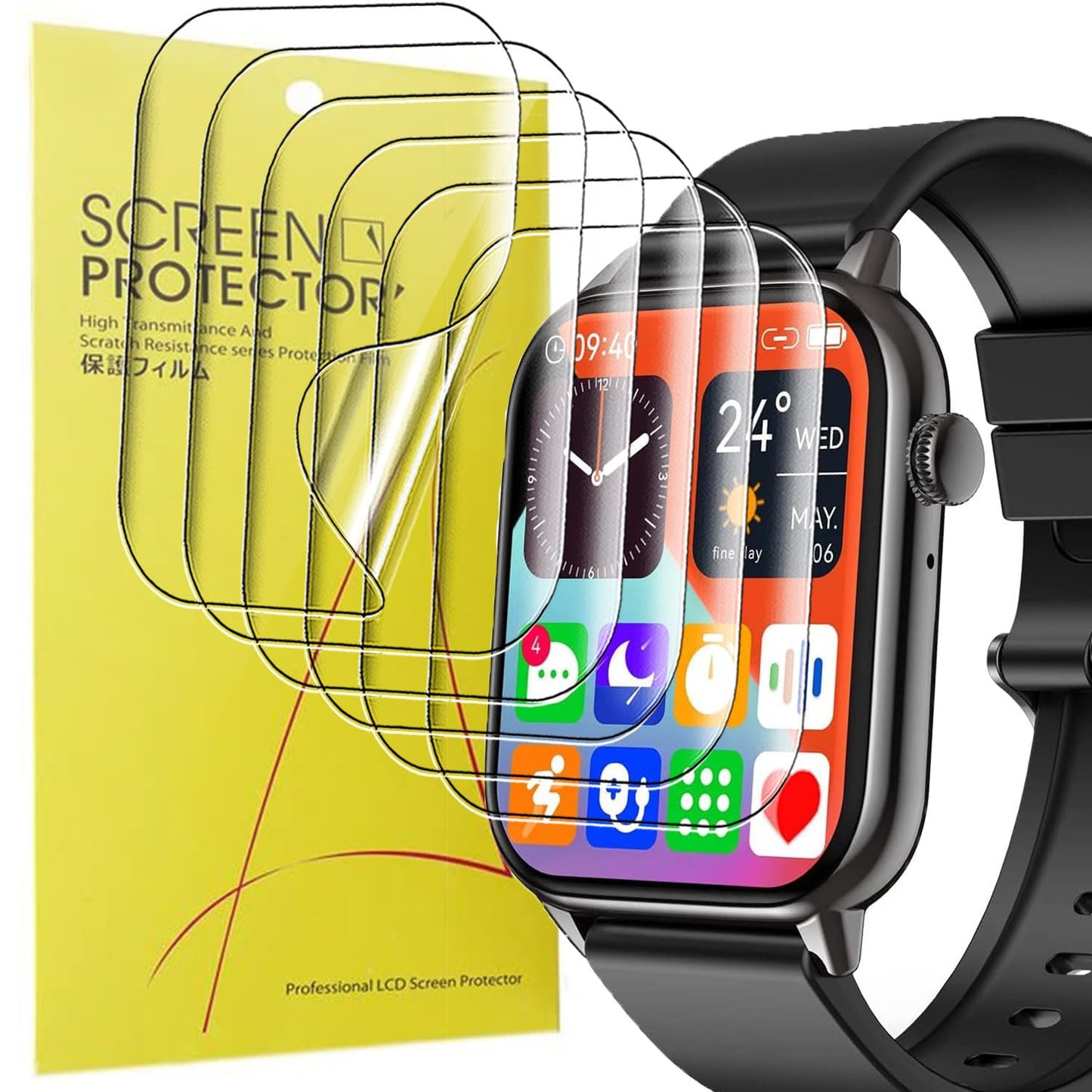 zascitna folija za souyie watch ht 1.68 6 kosov
