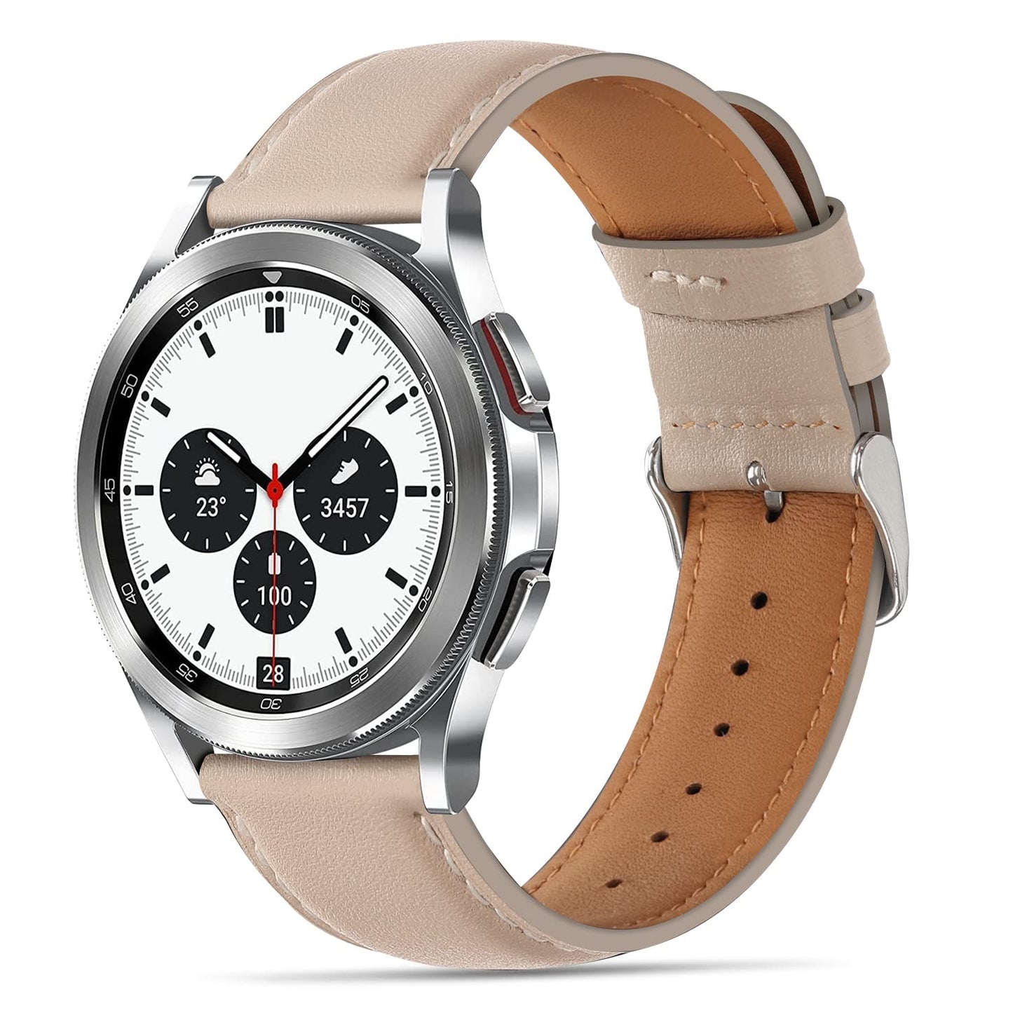 tasikar usnjen pasek 22mm za samsung galaxy watch 3 45mm
