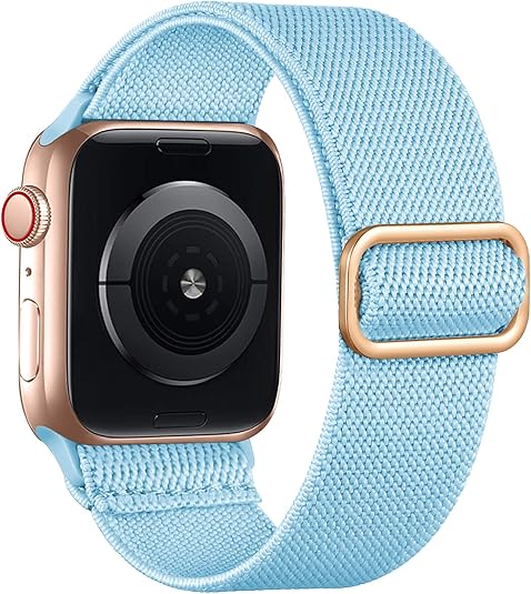 Najlonski remen za Fitbit Versa Lite SE / Versa 2 – plavi