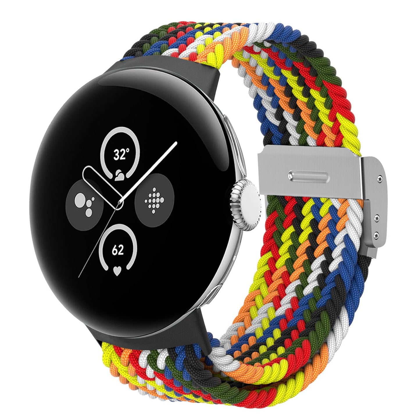 Pašček za Google Pixel Watch / Pixel Watch 2 – udoben silikonski trak za pametno uro