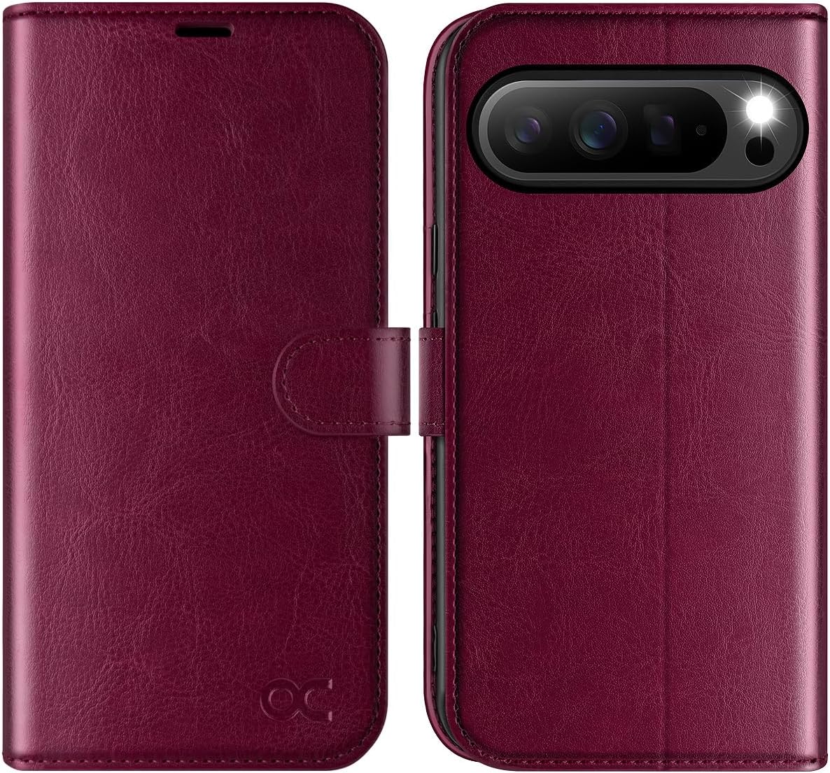 OCASE preklopna futrola za Google Pixel 10 Pro XL (2025) – bordo