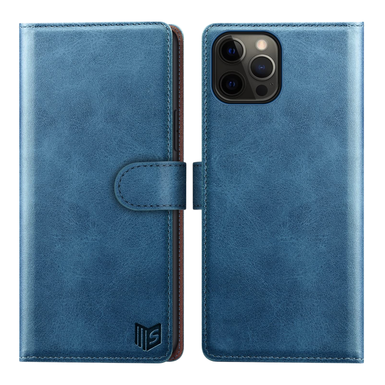 Preklopna torbica "SUANPOT" iPhone 12 Pro Max – Infostyle – Modra