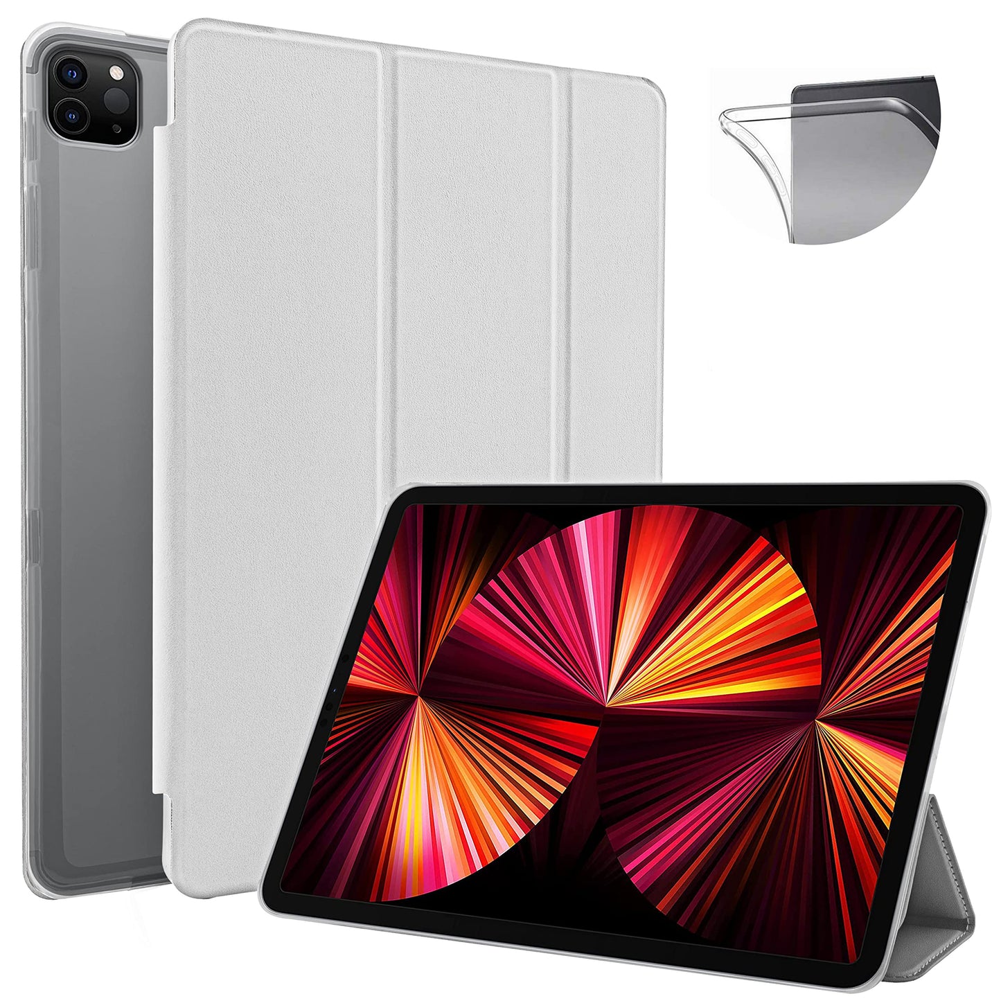 NEWTOP ovitek za iPad Pro 11 2021 / 2020 / 2018 bela