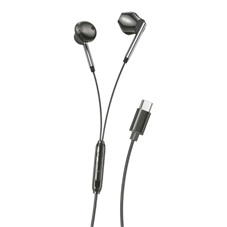 Žične slušalke "X0 EP66" USB C – Borofone – Črna