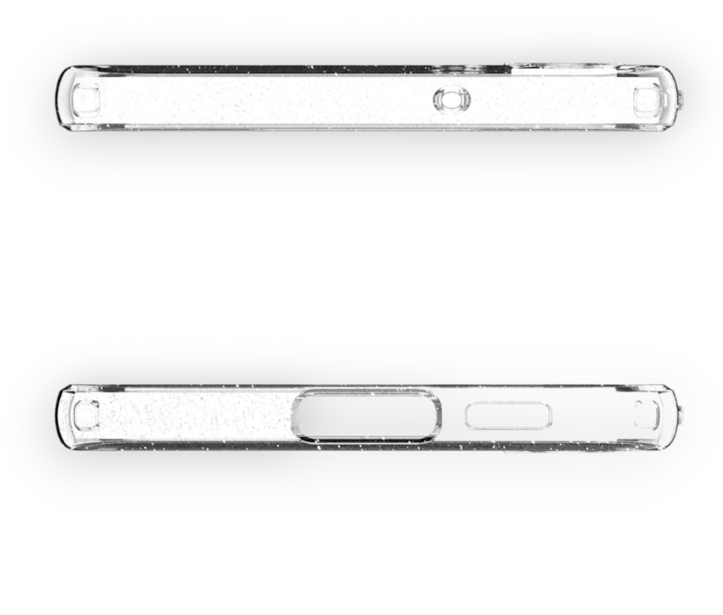 Silikonski ovitek "Crystal Glitter" za Samsung Galaxy S23 Plus - Srebrna – Infostyle