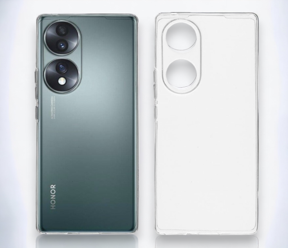Silikonski ovitek Tactical za Honor 70 - Prozorna – Prozorna / TPU silikon