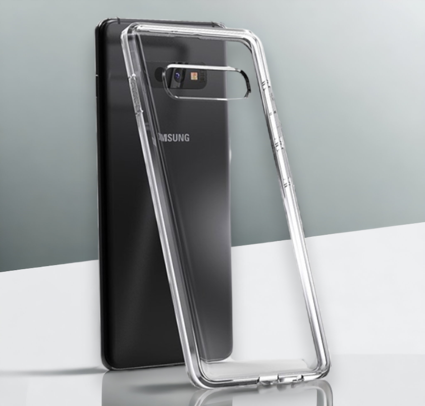Silikonski ovitek za Samsung Galaxy S10 Plus (2mm) - Prozorna – Infostyle – Prozorna / Silikon