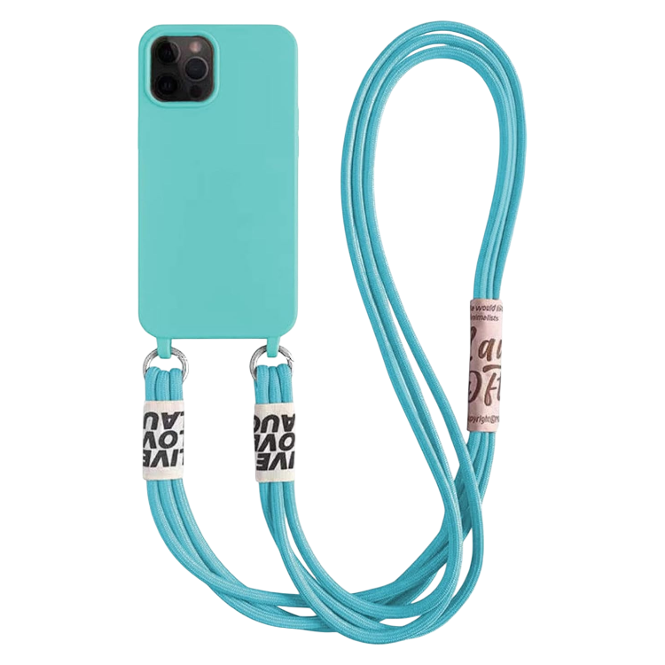 Ovitek za telefon z vrvico za iPhone 13 Pro – Infostyle – Modra