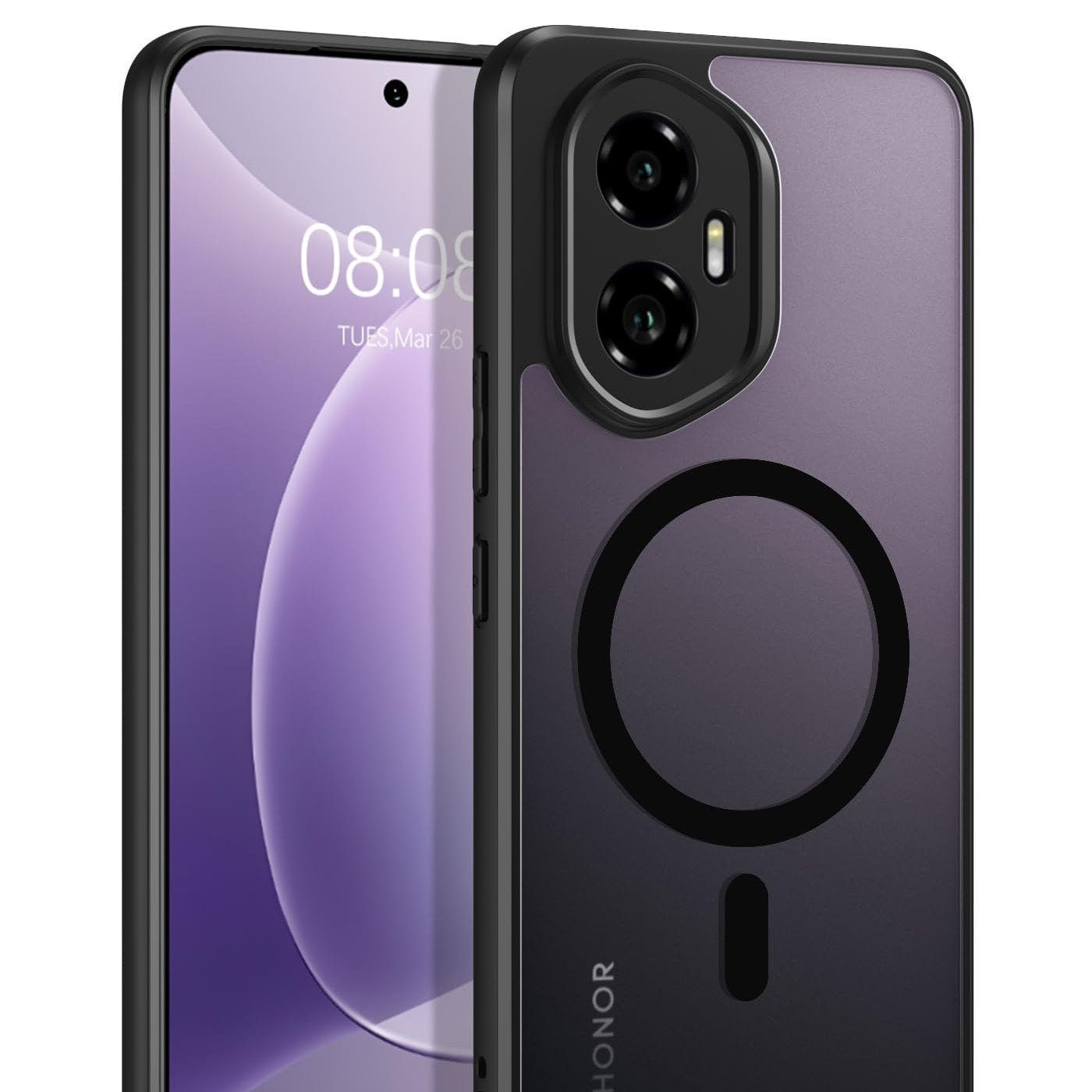 BENTOBEN futrola za Honor 300 5G – kompatibilna s MagSafeom, crna