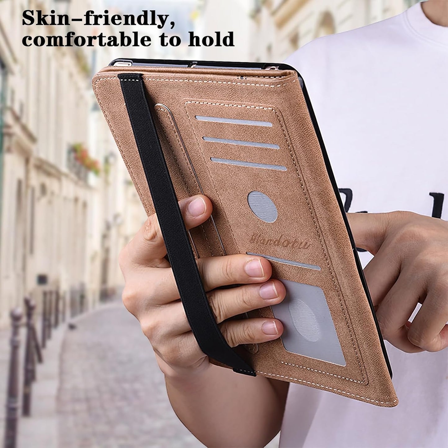 GLANDOTU maska za Xiaomi Redmi Pad 10.61 (2022) – flip etui s držačem za olovku, Diamond Butterfly