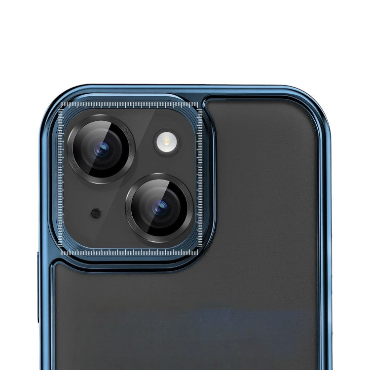 Zaščita za kamero "Black Edge" iPhone 15/15 Plus – Infostyle