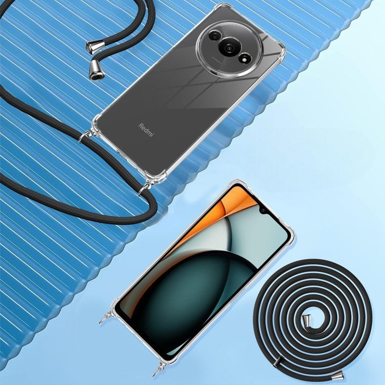 Ovitek za telefon z vrvico "Clear Case" Xiaomi Redmi A3 – Infostyle