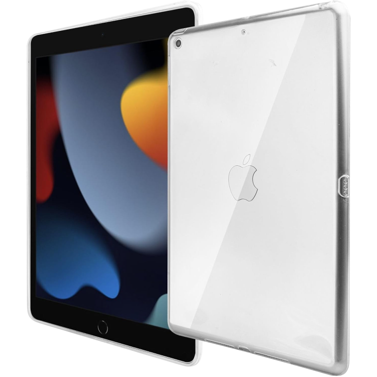 Ovitek za tablico "Silicone" iPad 9/8 10.2" – Infostyle – Prozorna