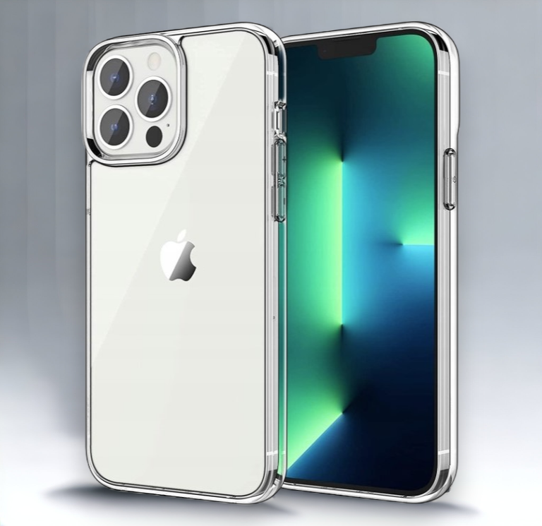 Silikonski ovitek "Clear Case" za iPhone 14 Pro Max - prozorna – Infostyle – Prozorna / PC + TPU silikon