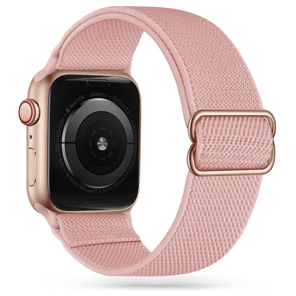 Najlonski remen za Fitbit Versa Lite SE / Versa 2 – puder roza