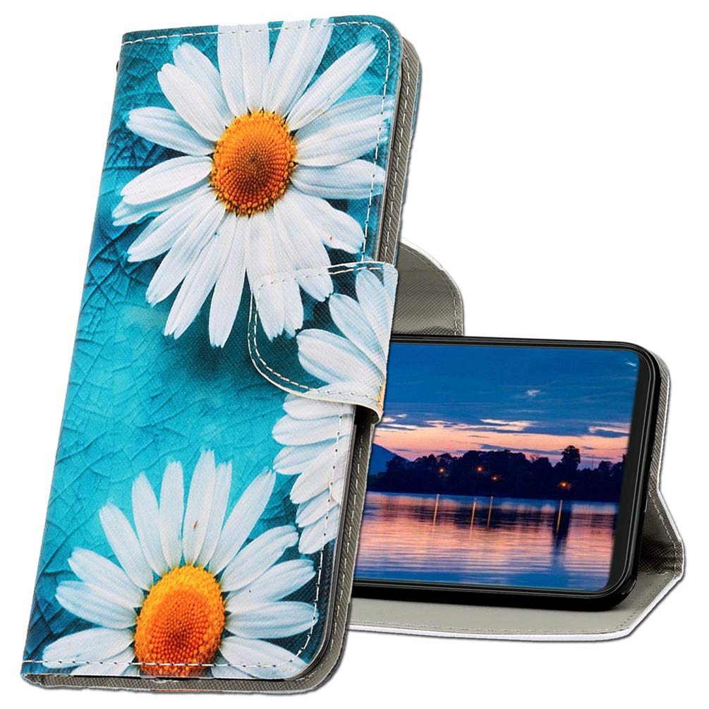 Preklopna torbica Samsung Galaxy A12 krizantema