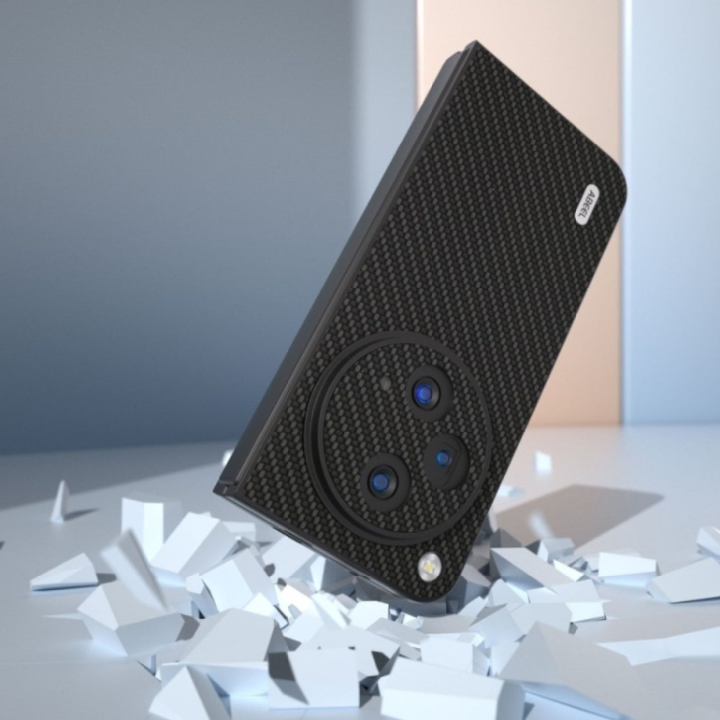 Ovitek "GIOPUEY" za OnePlus Open, črna