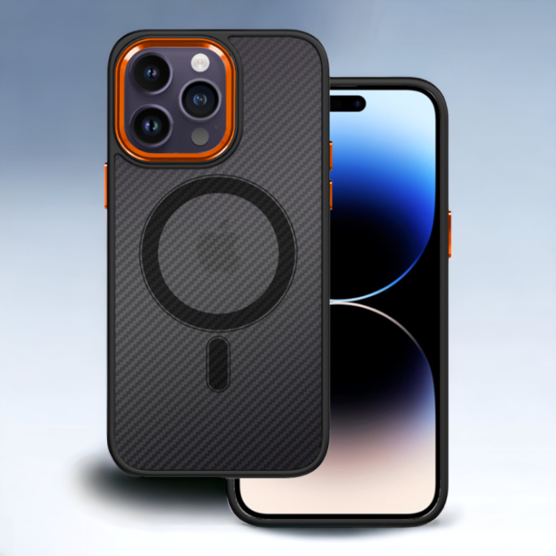 Ovitek "Magnetic Carbon - MagSafe" za iPhone 13 Pro Max – Tel Protect