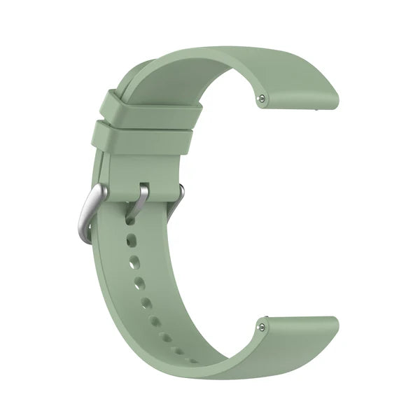 Keweni žalfija zelena silikonska narukvica 22 mm – univerzalna za Huawei, Amazfit i druge pametne satove