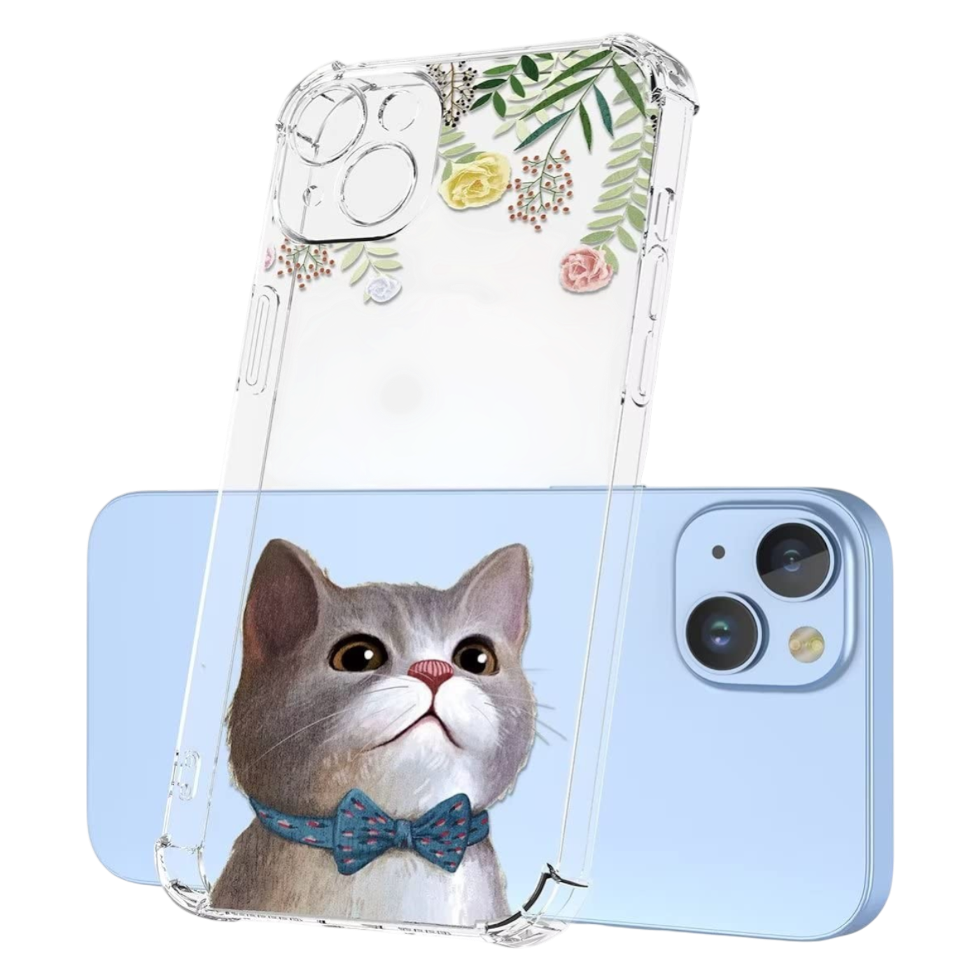 Prozoren antishock ovitek HAOYE Cat za Motorola ThinkPhone – zaščitni etui