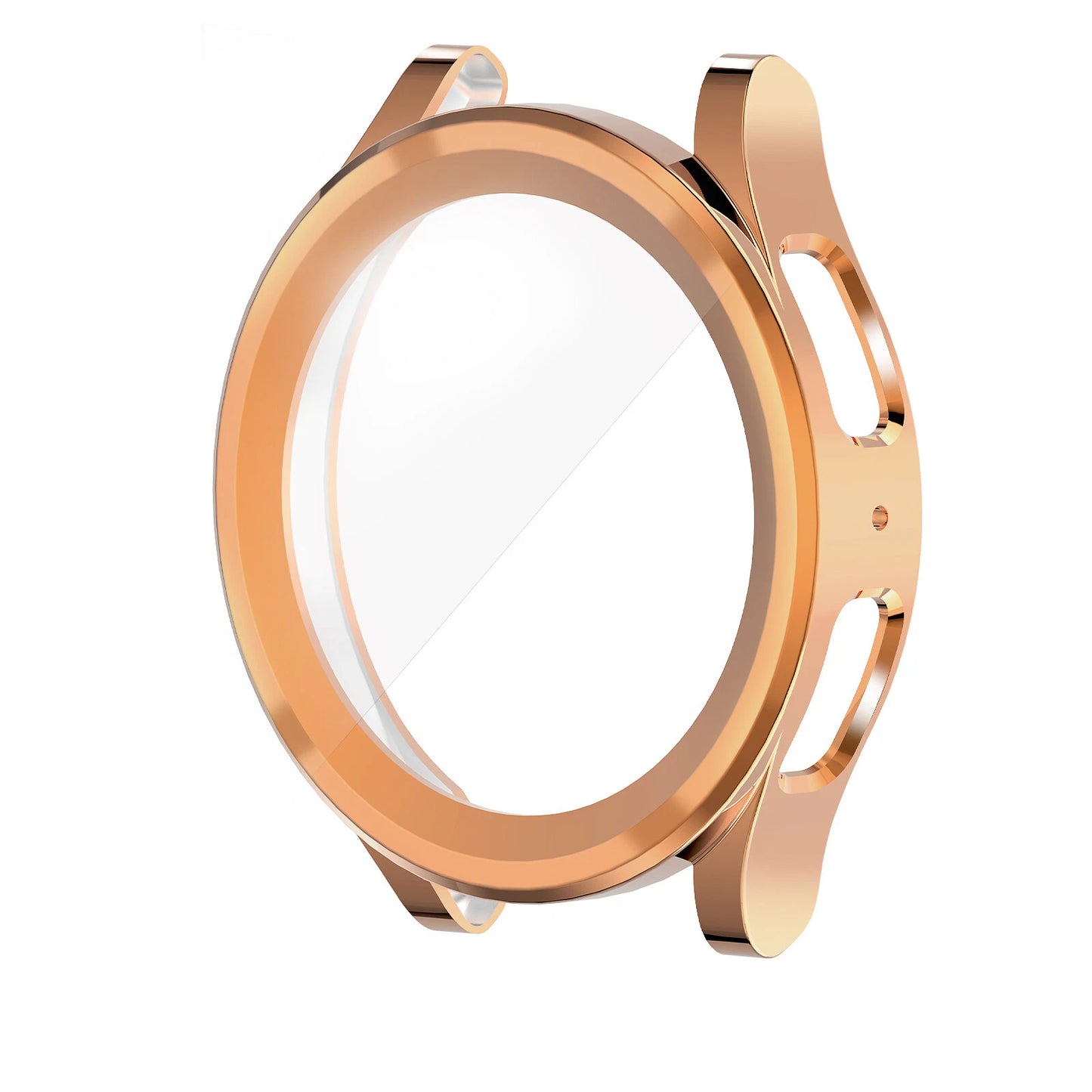 Silikonska maska za Samsung Galaxy Watch 4 40mm – zaštita zaslona (rozo-zlatna)