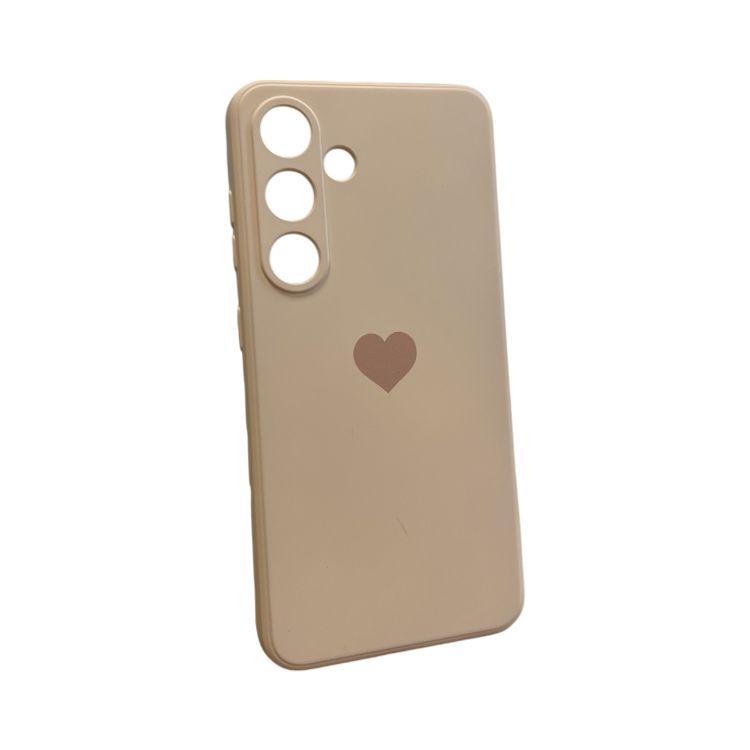 Ovitek za telefon "Heart" Samsung Galaxy S24 – Infostyle – Oranžna