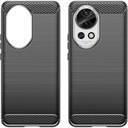 Ovitek za telefon "RanTuo Carbon" Huawei Nova 12 – Infostyle – crna