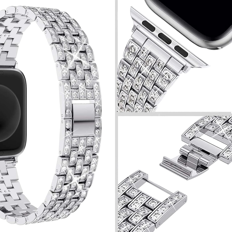 Kovinski pašček in ovitek za Apple Watch 9/8/7 41 mm